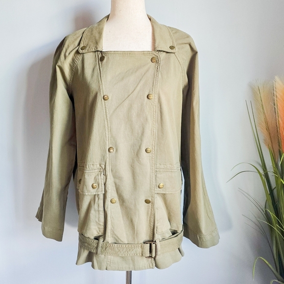 Current/Elliott, New, Olive Green The Regiment Utility Army Jacket SZ Medium - Picture 2 of 12